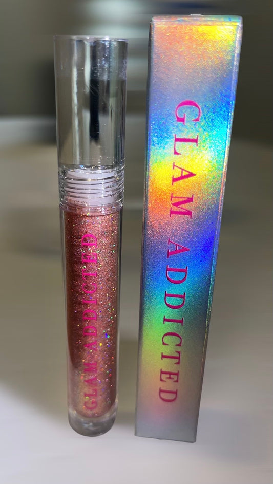 Glam Addicted Glitter Lipgloss (Pink Lady)